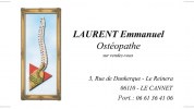 LOGO LAURENT EMMANUEL- OSTEOPATHE