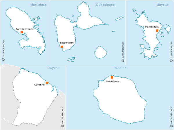 carte de la région